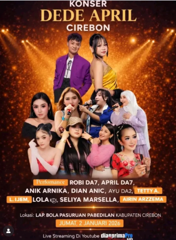 konser dede april cirebon