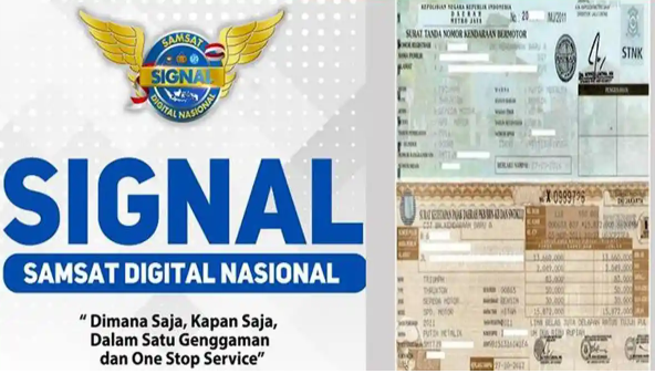 bayar pajak motor online