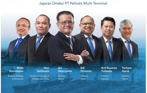 direksi pelindo terbaru