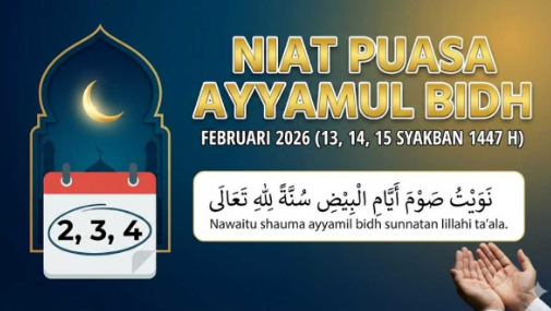 niat puasa ayyamul bidh nisfu syaban